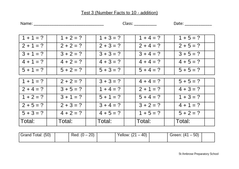 Maths Test 3 | PDF