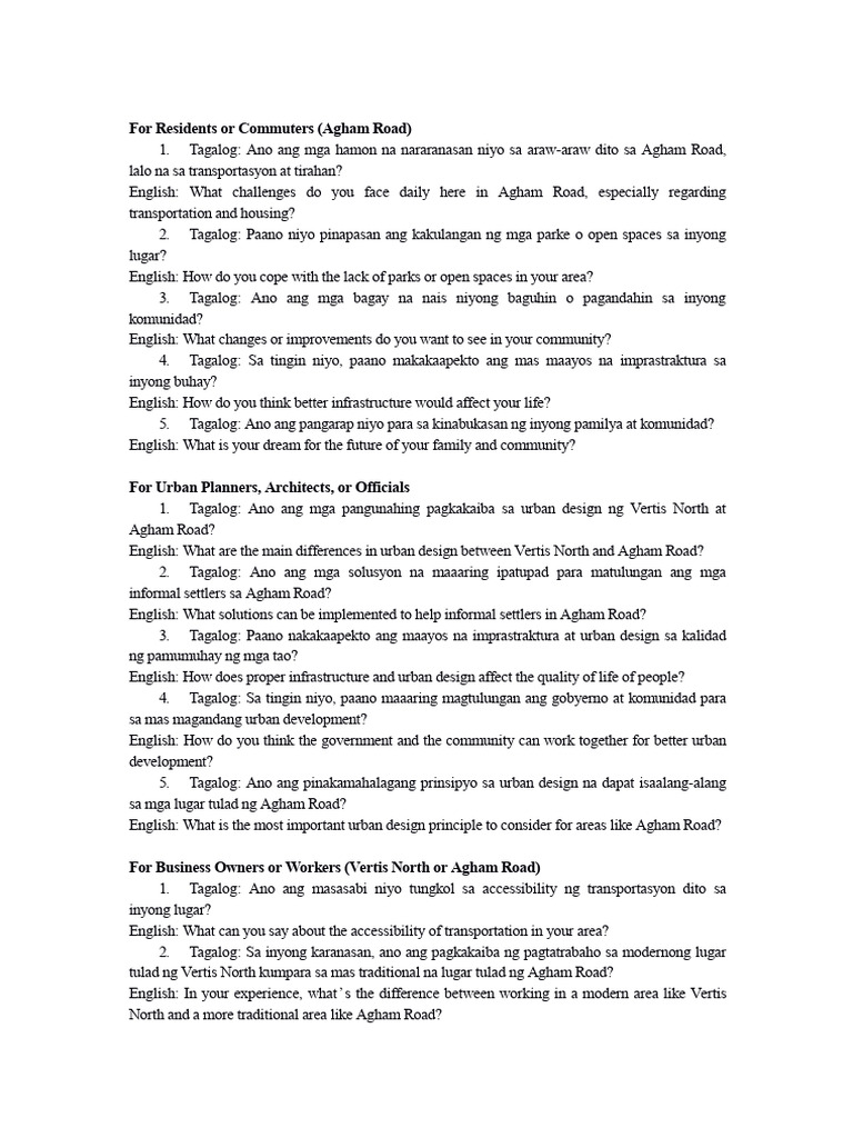 Interview Questions | PDF