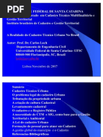 20071204 171241 O Cadastro Urbano No Brasil