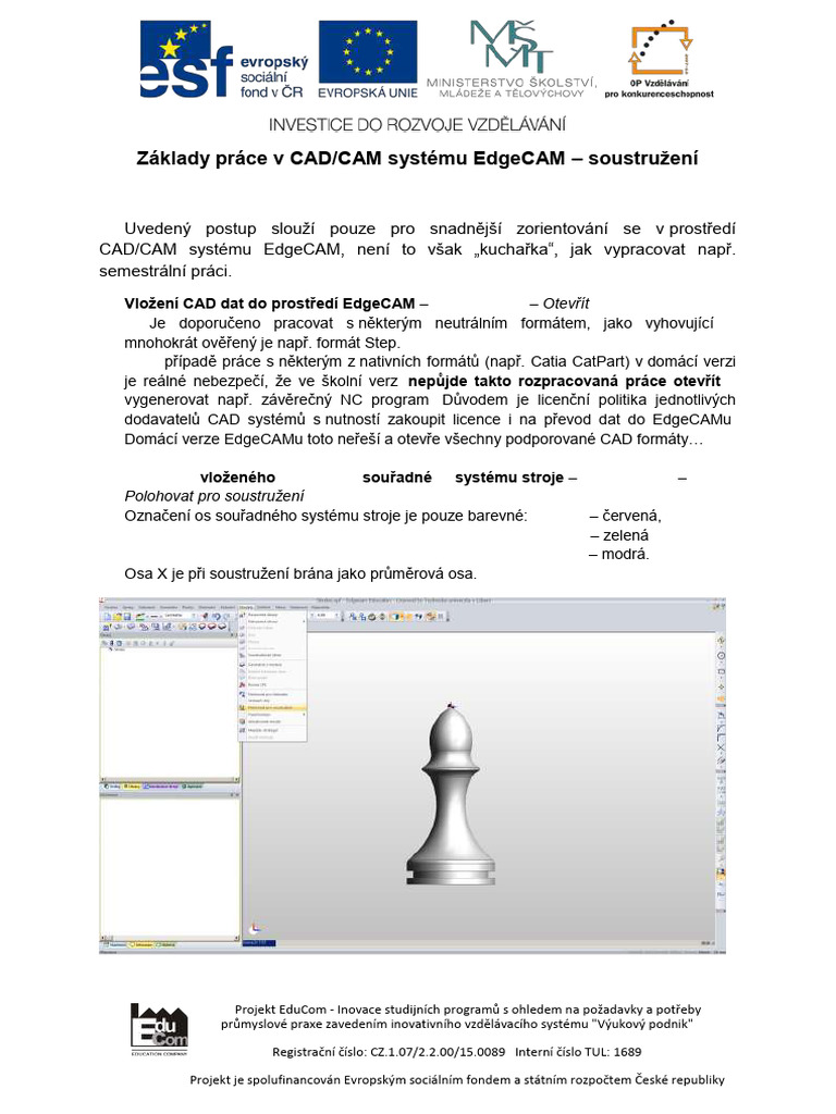 Zaklady EdgeCAM | PDF