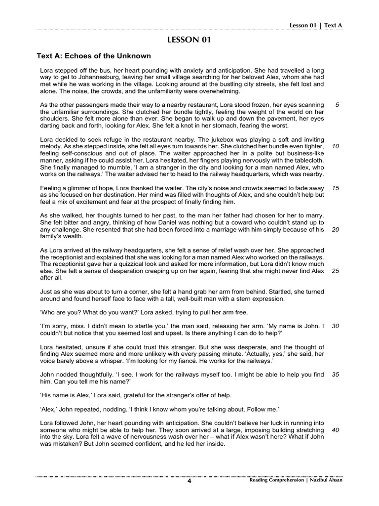 01.A Echoes of The Unknown | PDF