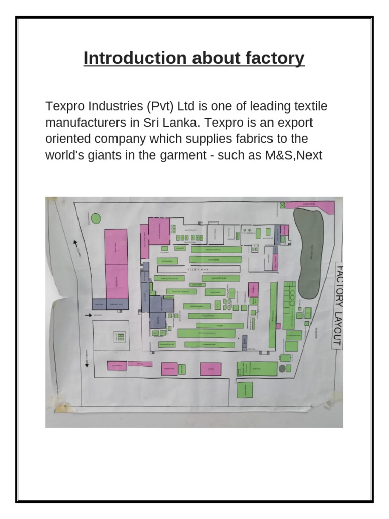 Texpro Industries: Textile Manufacturing Overview | PDF