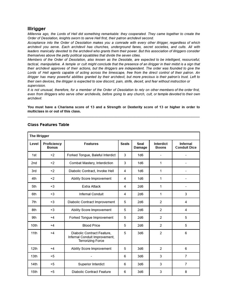  illrigger base class pdf