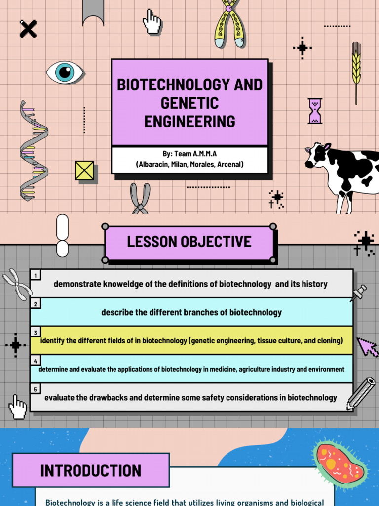 Biotechnology and Genetic Engineering | PDF