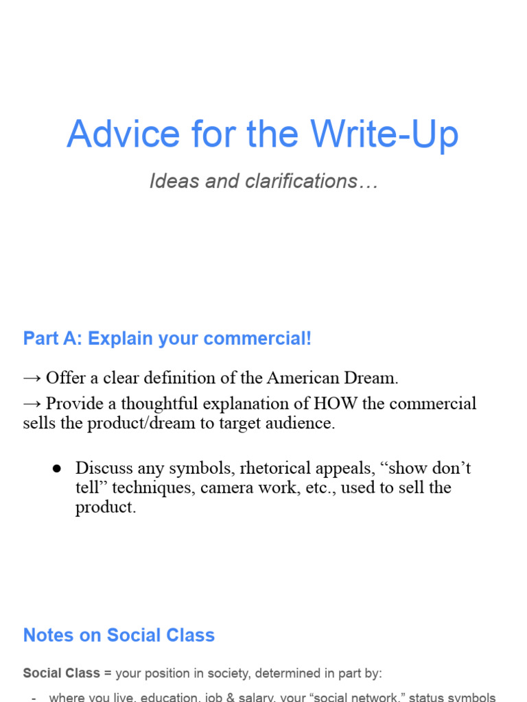 Analyzing the American Dream in Ads | PDF