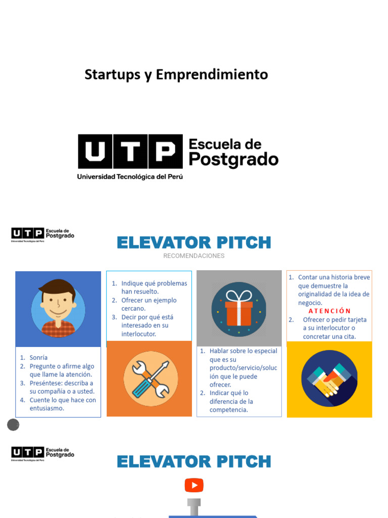 Guía de Pitch para Startups y Financiación | PDF | Empresa de inicio ...
