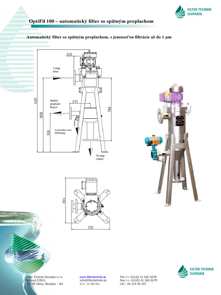 Optifil 100 | PDF