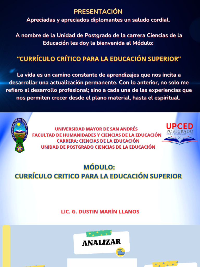 Currículo Crítico en Educación Superior | PDF | Plan de estudios ...