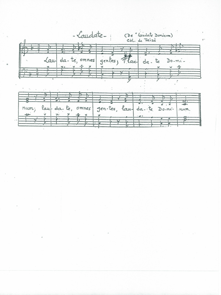 Laudate | PDF