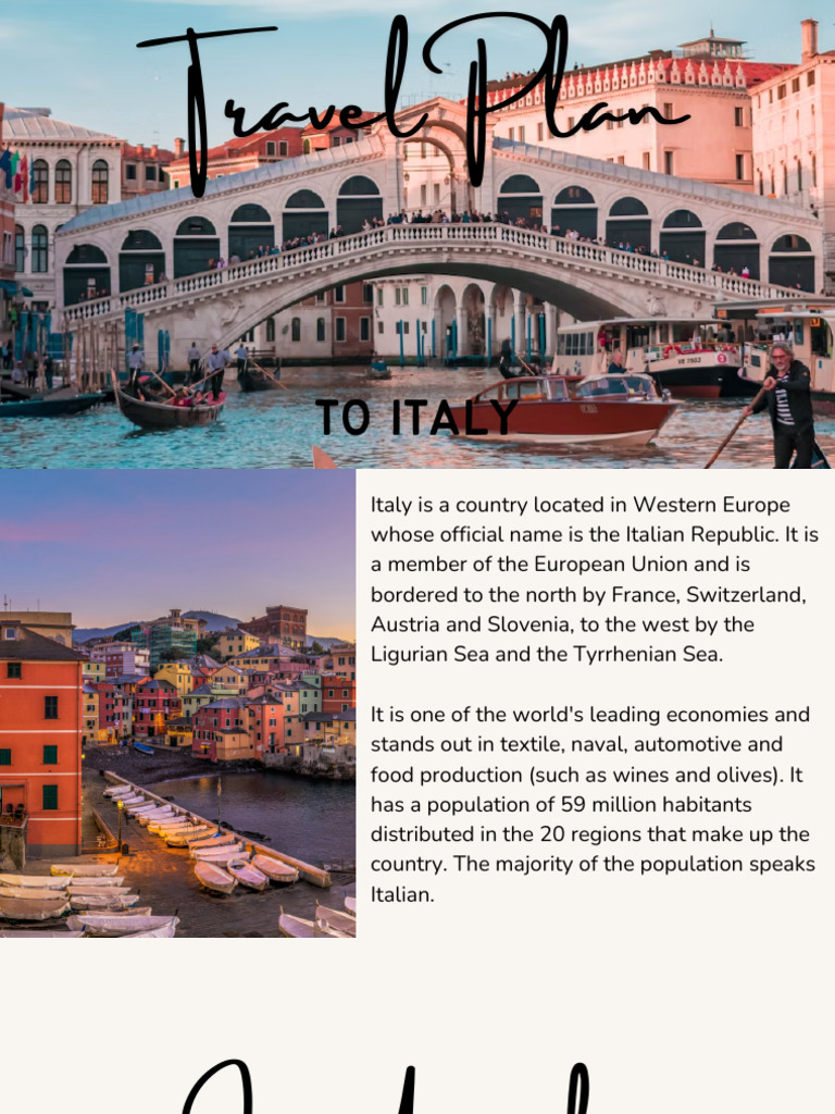 Discover Italy: Landmarks & Traditions | PDF