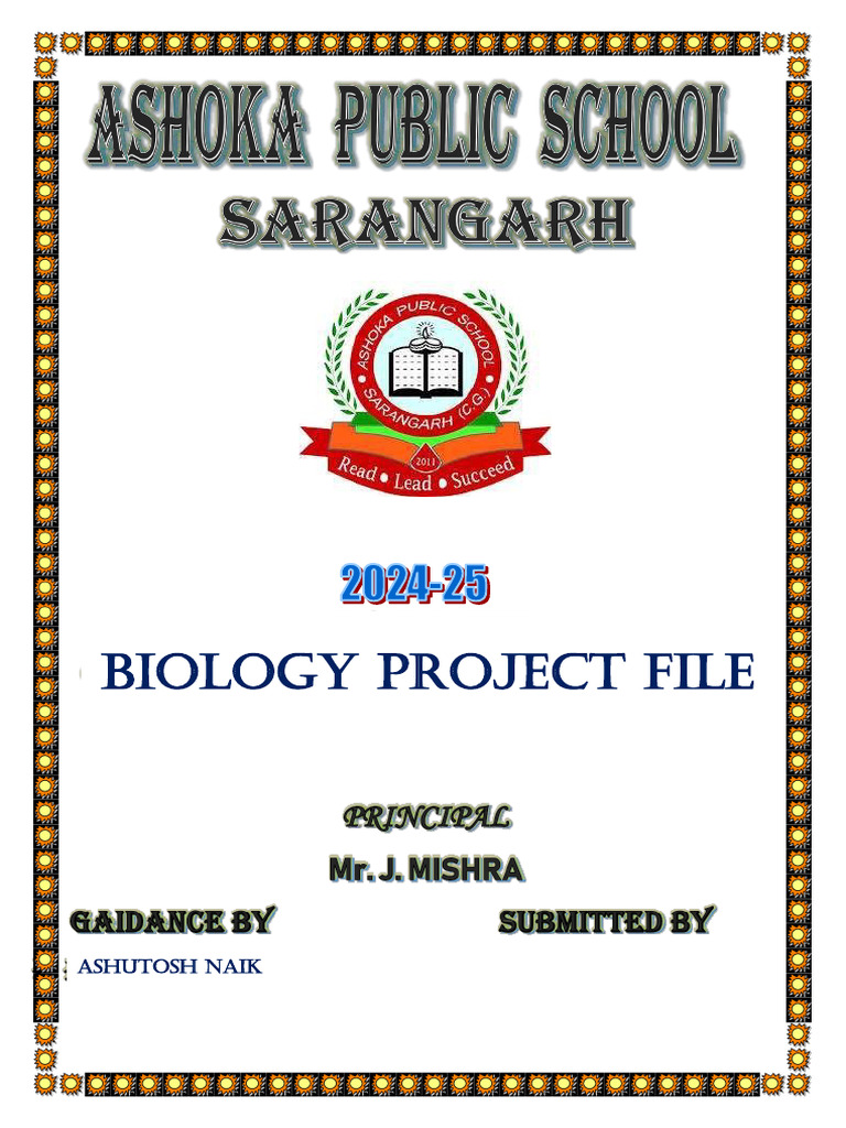 Biology Front - 1 | PDF