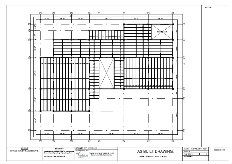 Ismb 100 Beam Layout | PDF