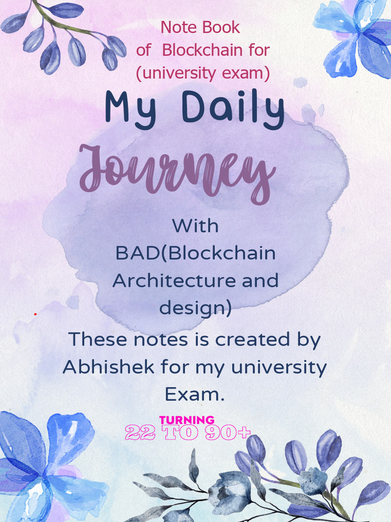 Blockchain Exam Notes by Abhishek | PDF