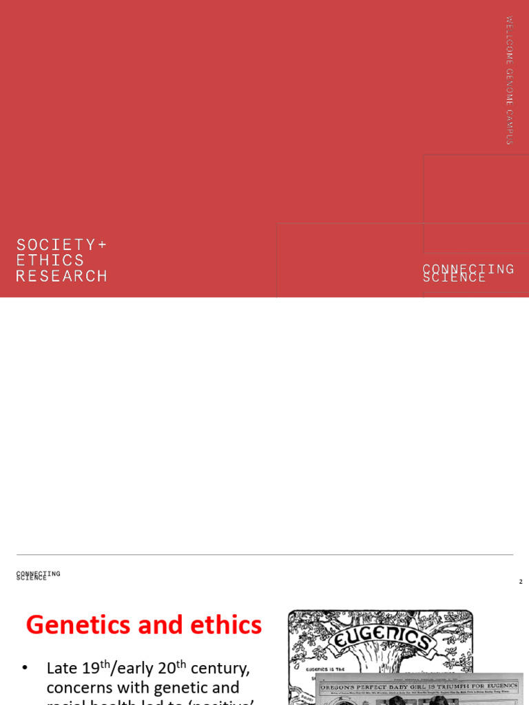 Genomics, Ethics, and Public Trust | PDF | Privacy | Bioethics