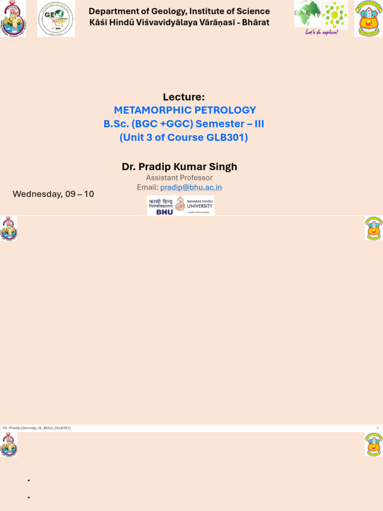 Metamorphic Petrology Overview | PDF | Minerals | Rock (Geology)