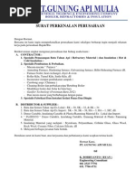 Contoh Surat Penawaran