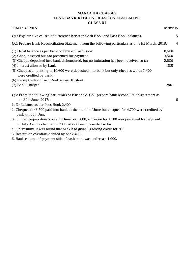 TEST BRS | PDF