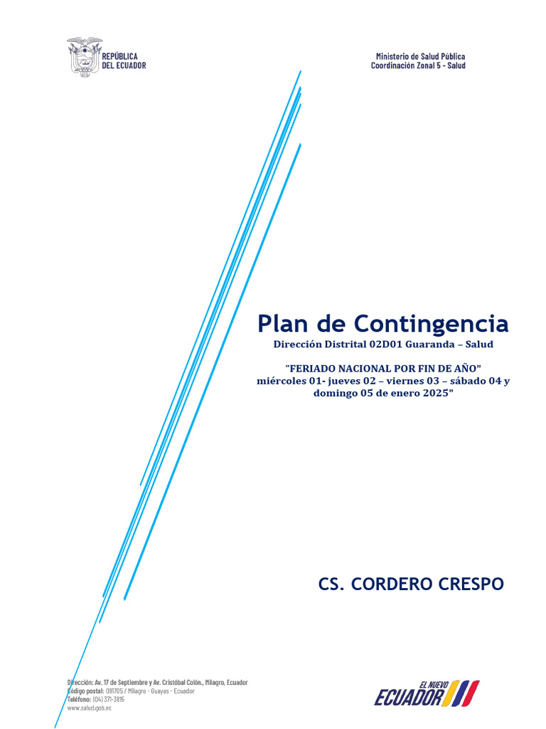 Cordero crespo plan de contingencia fin de a o 2024 efe signed pdf