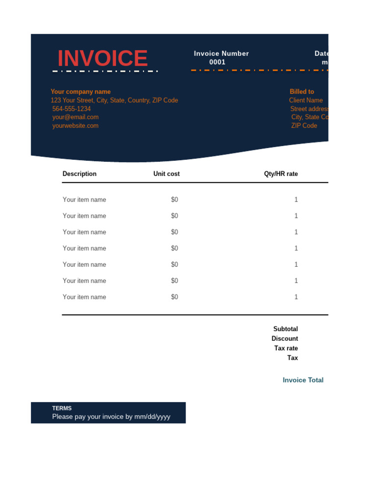 Invoice Generator4 | PDF | Invoice | Accounting
