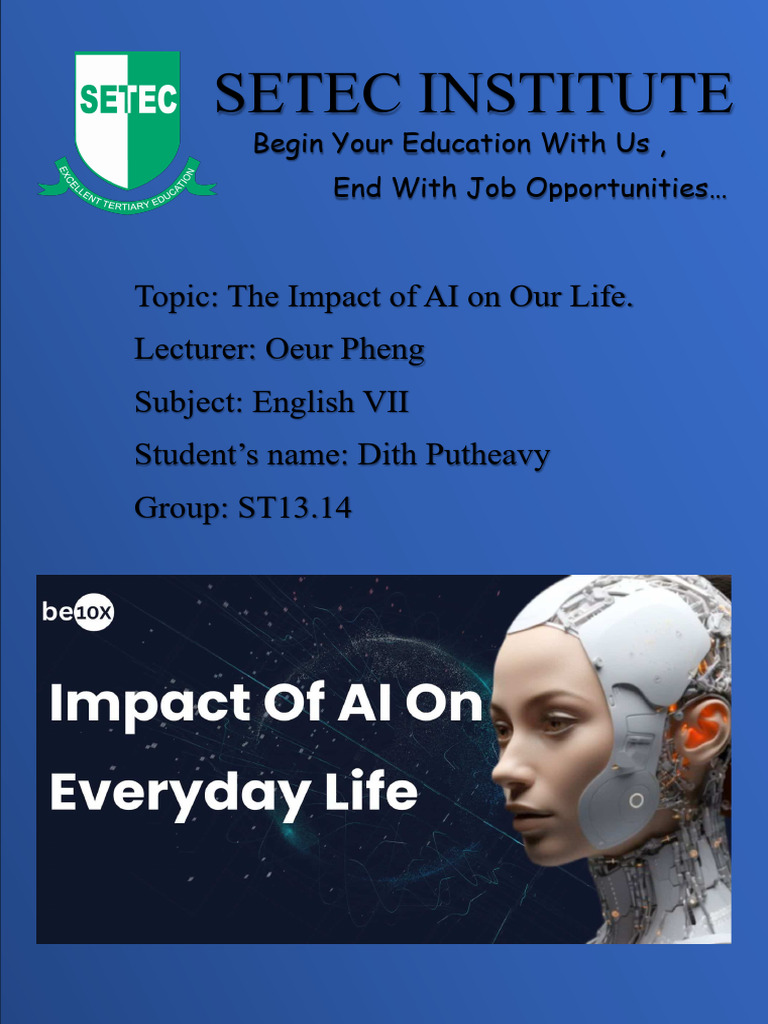 The impact of AI | PDF | Artificial Intelligence | Intelligence (AI ...