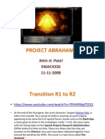 New ARG Presentation: Project Abraham