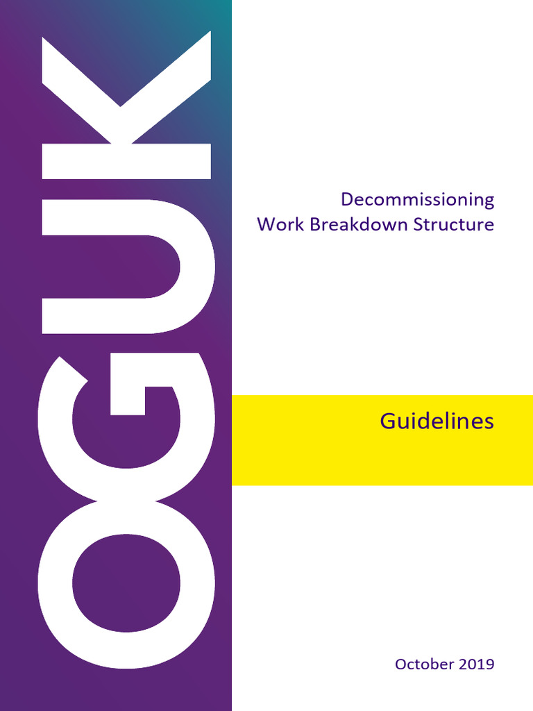 OGUK-Decommissioning-Work-Breakdown-Structure-Guidelines | PDF