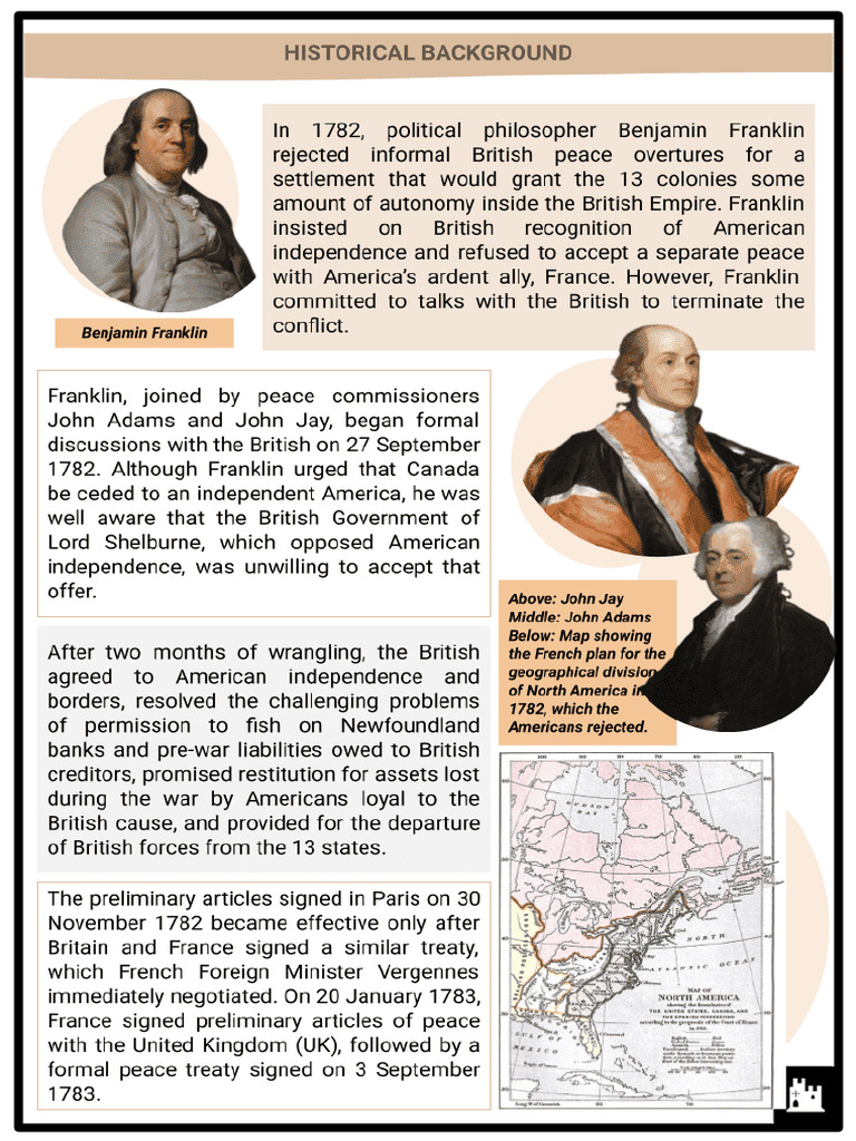 Treaty of Paris 1783 Resource 2 1 | PDF