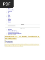 Download How to Pass Civil Service Exam by Arsonillo Alvin SN81659690 doc pdf