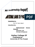 FINI619 Internship Report on NBP 2(1)