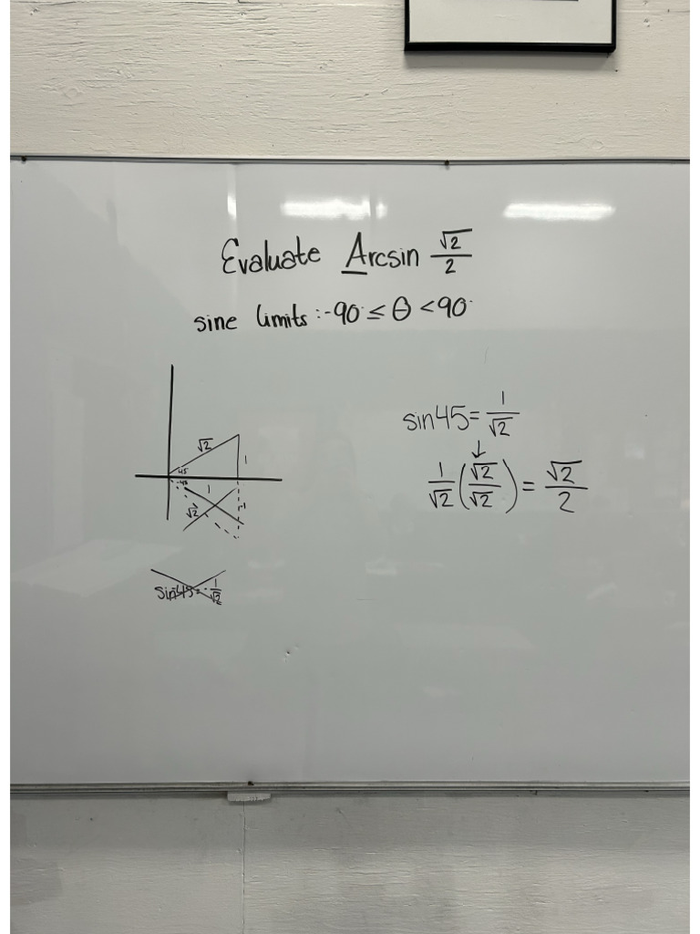 Arcsin Example | PDF