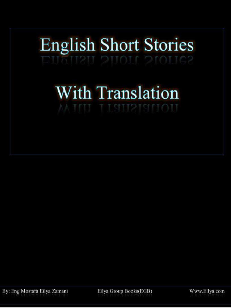 English Short Stories Eilya2020 | PDF