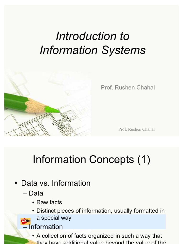 Introduction To Information Systems | PDF | Management Information ...