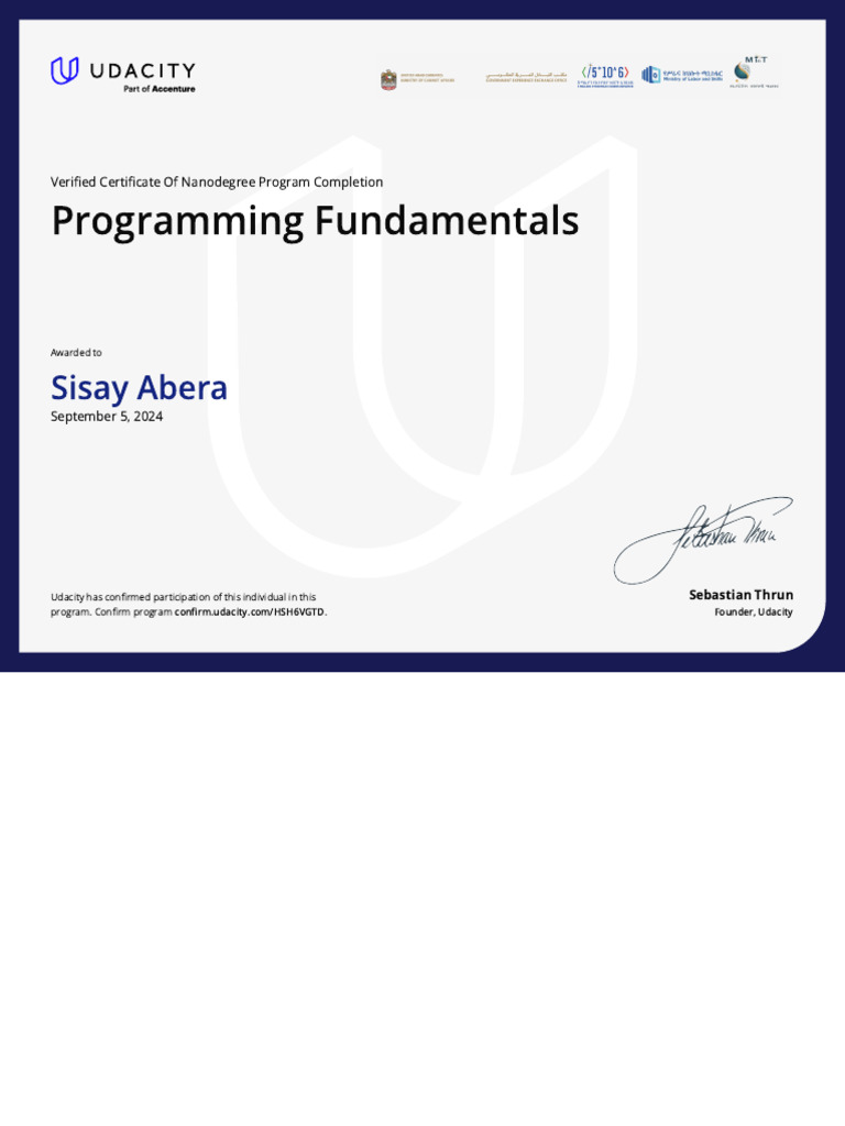 Sisay Abera_Learn the Latest Tech Skills; Advance Your Career _ Udacity ...