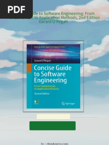 Immediate download Concise Guide to Software Engineering: From Fundamentals to Application Methods, 2nd Edition Gerard O'Regan ebooks 2024