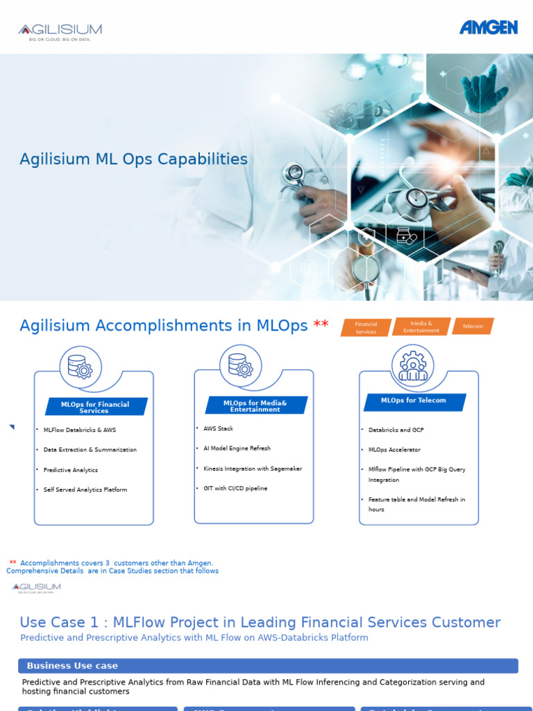 MLOps Solutions with Databricks & AWS | PDF | Amazon Web Services | Data