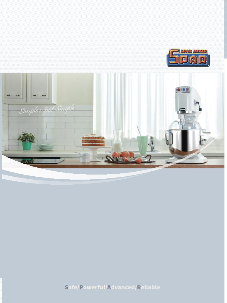 SPAR Kitchen Appliances Catalogue | PDF | Mains Electricity | Foods