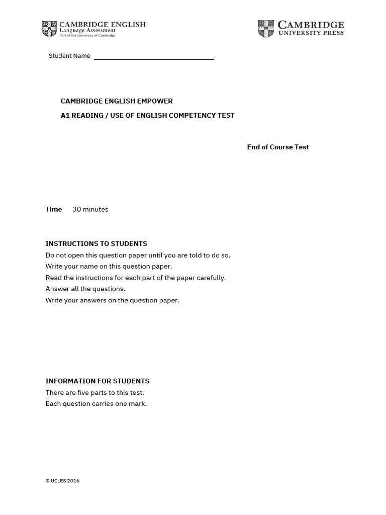 CEE A1 ECCT ReadingTest .PDF 20241216 094531 0000 | PDF | Cuisine | Foods