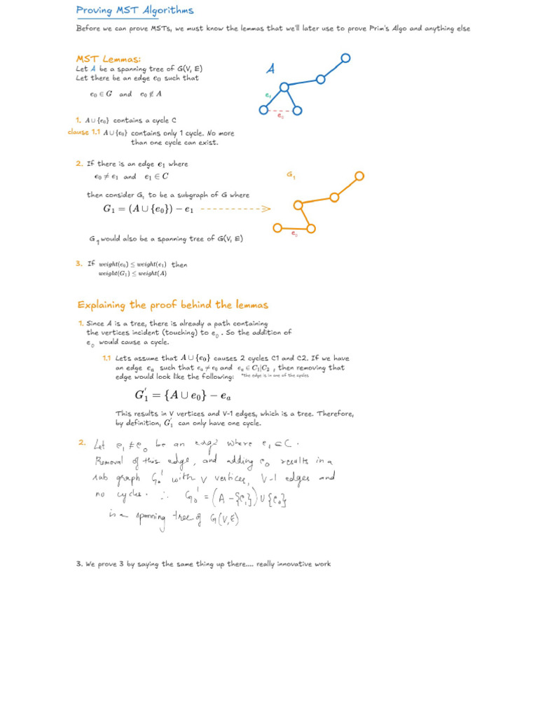 MST Proofs 4 | PDF