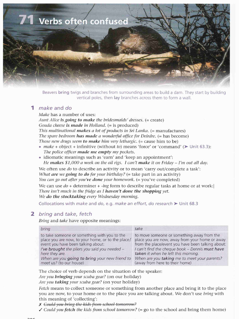 Verbs Often Confused | PDF