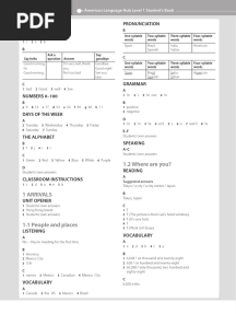 American_Language_Hub_1_Students_Book_Keys