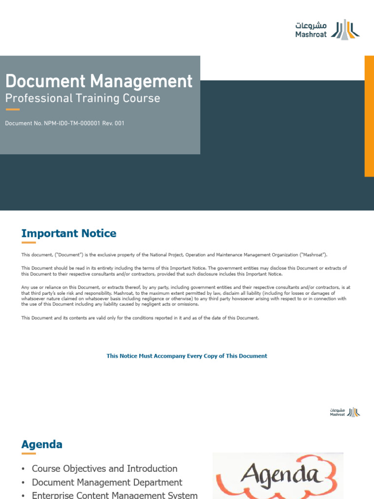 Document Management Training Overview | PDF | Records Management | Metadata