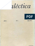 Dialéctica, Nº 01, Julio 1976