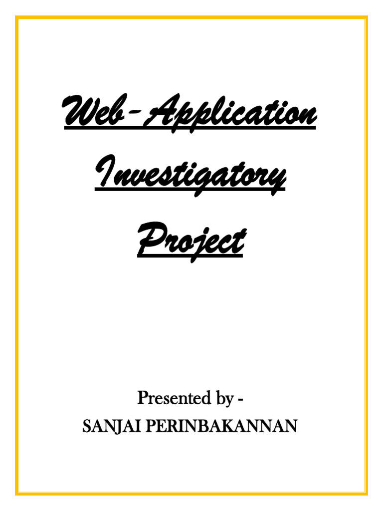 Web Application Project: Blog Development | PDF | Websites | Html