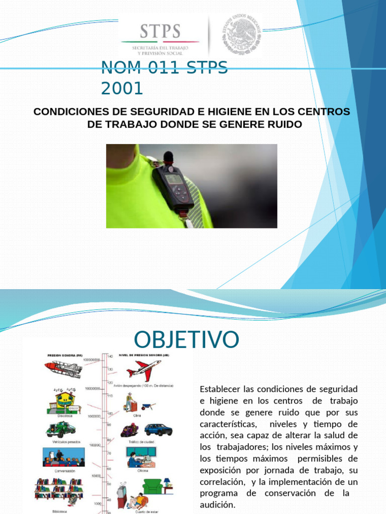 Capacitacion Nom 011 Ruido | PDF | ruido | Sonido