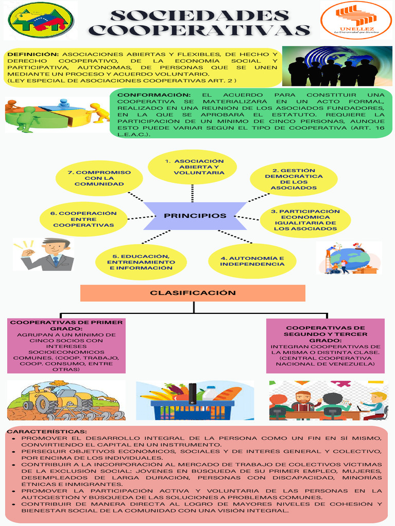 Principios de las Sociedades Cooperativas | PDF | Cooperativa | Economias
