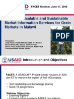 Designing Scalable and Sustainable Market Information Services for Grain Markets in Malawi