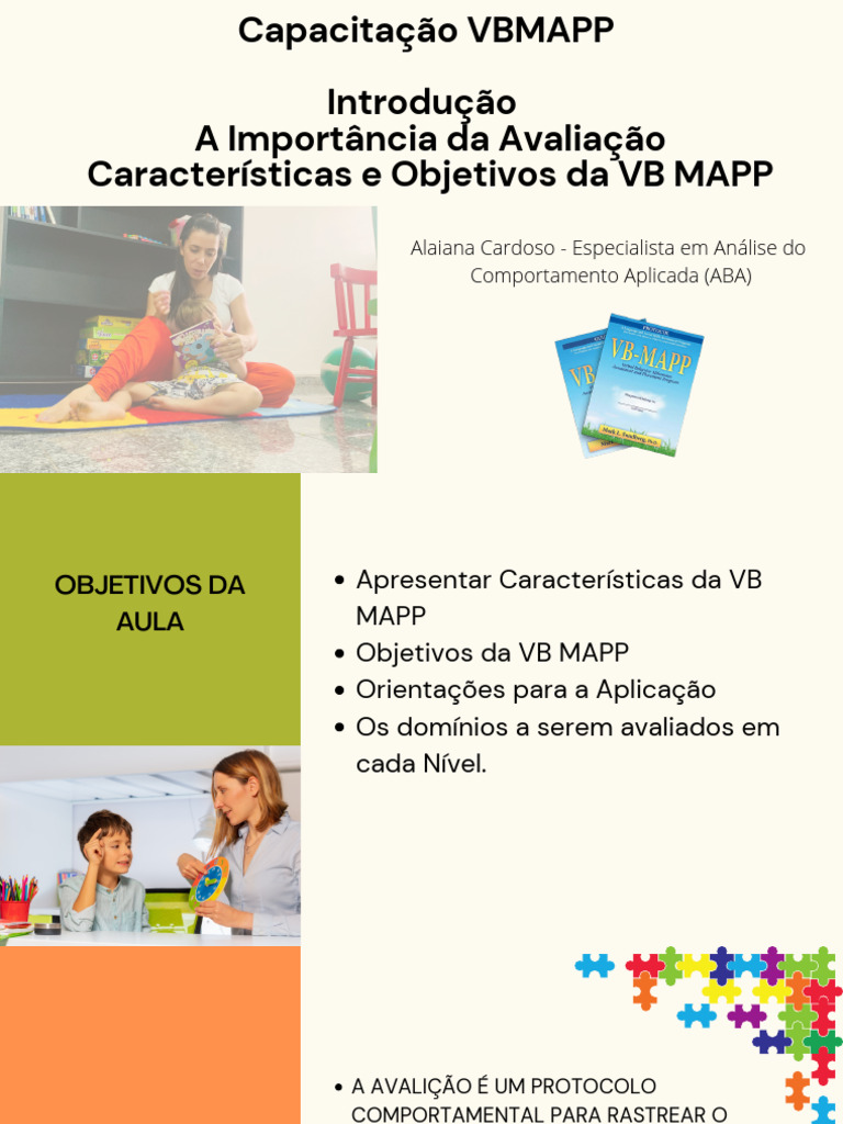 Capacitação em Avaliação VB-MAPP | PDF | Aprendizado | Behaviorismo