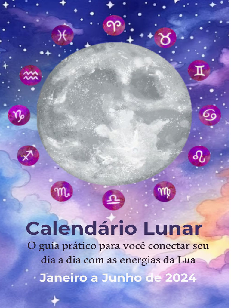 Conecte-se com as Fases da Lua | PDF | Lua | Tempo