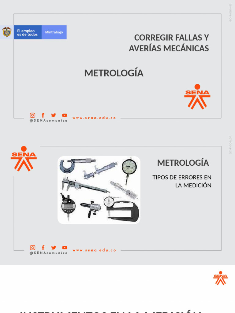 Tipos y Medición de Errores en Metrología | PDF | Medición | Exactitud ...