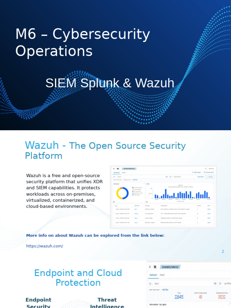 Wazuh: A Hands-On Security Guide | PDF | Security | Computer Security